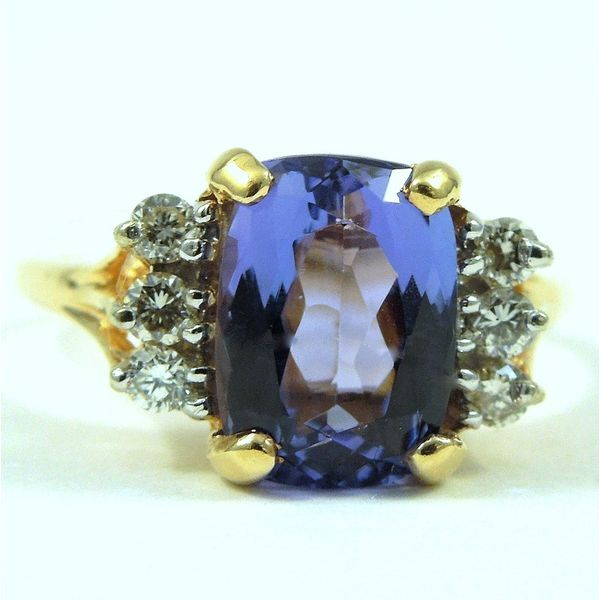 Tanzanite and Diamond Ring Joint Venture Jewelry Cary, NC