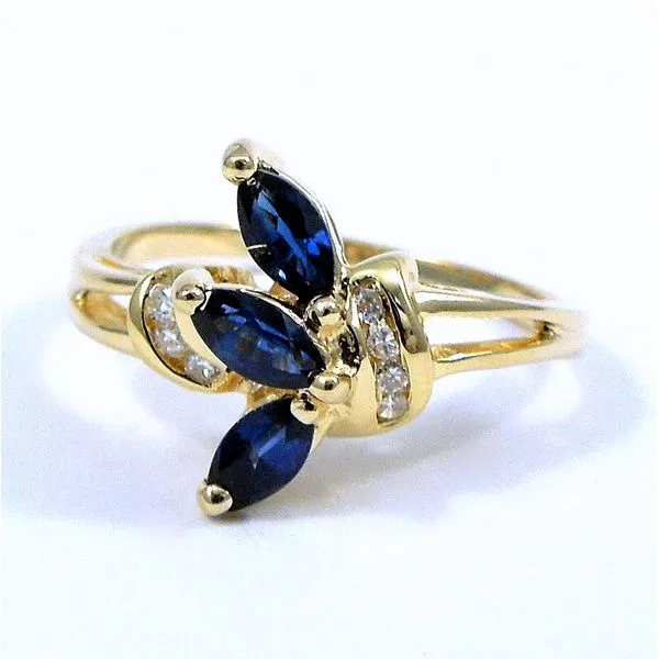 Sapphire and Diamond Ring Joint Venture Jewelry Cary, NC