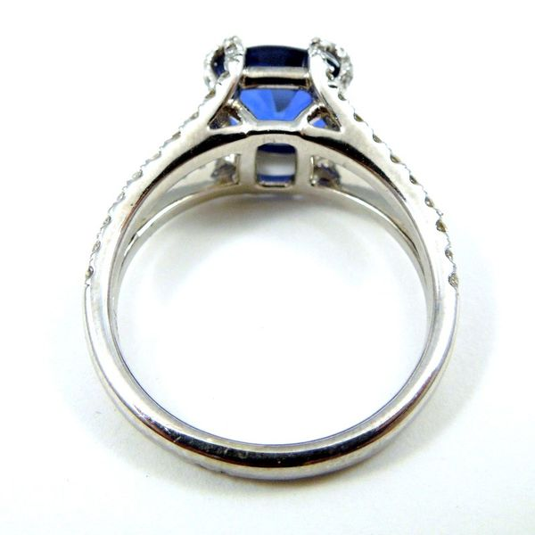 Sapphire and Diamond Ring Image 2 Joint Venture Jewelry Cary, NC