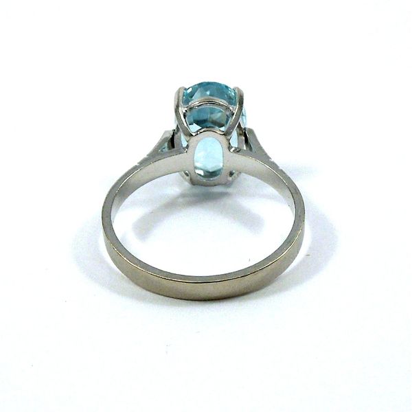 Aquamarine Ring Image 2 Joint Venture Jewelry Cary, NC