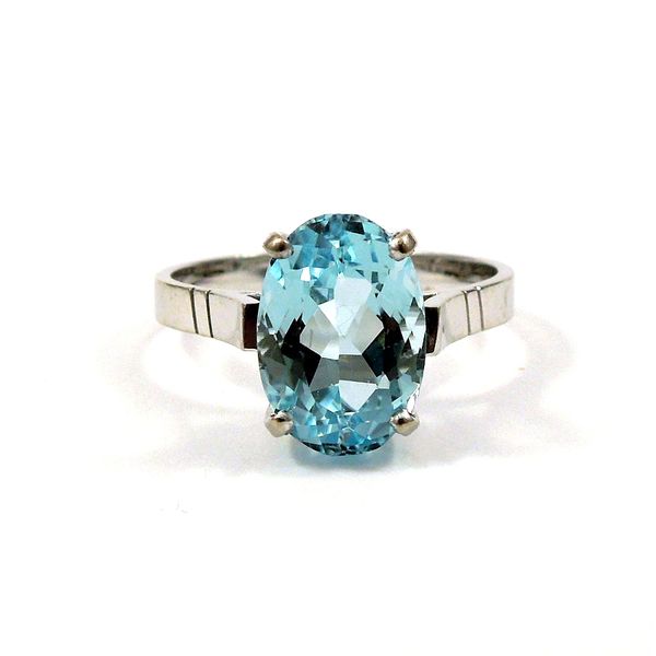 Aquamarine Ring Joint Venture Jewelry Cary, NC