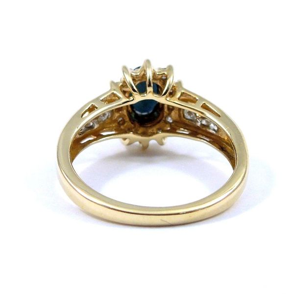 Sapphire and Diamond Ring Image 3 Joint Venture Jewelry Cary, NC