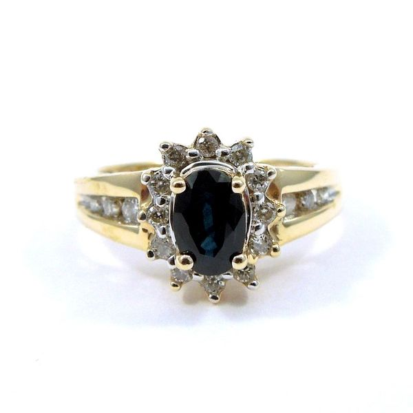 Sapphire and Diamond Ring Joint Venture Jewelry Cary, NC