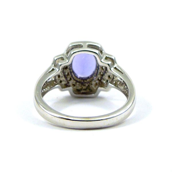 Tanzanite and Diamond Ring Image 3 Joint Venture Jewelry Cary, NC