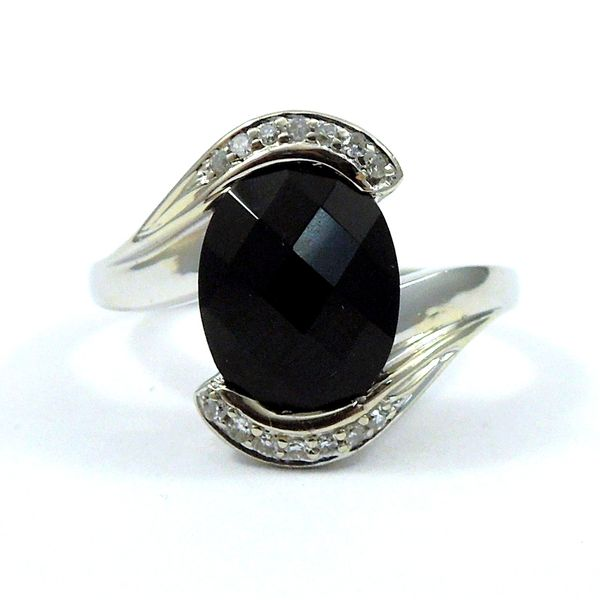 Onyx and Diamond Ring Joint Venture Jewelry Cary, NC