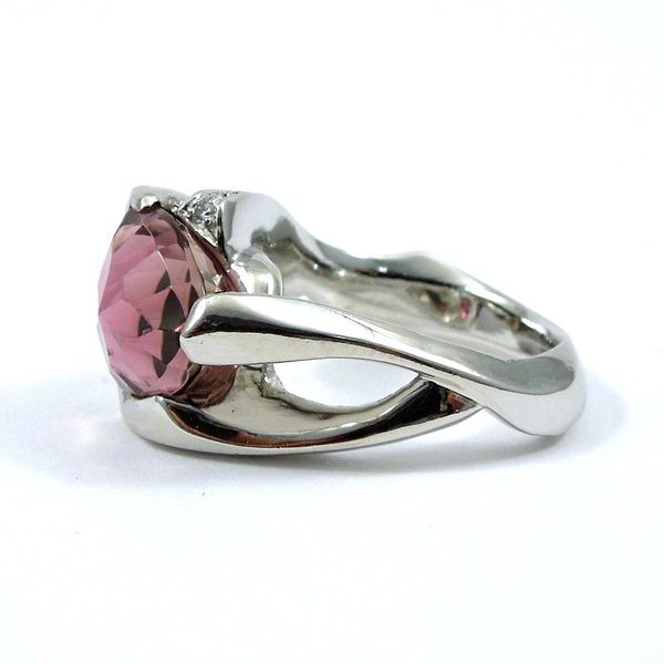 Pink Tourmaline Ring Image 2 Joint Venture Jewelry Cary, NC