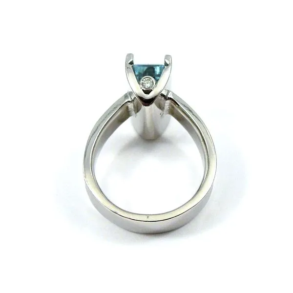 Aquamarine Ring Image 3 Joint Venture Jewelry Cary, NC