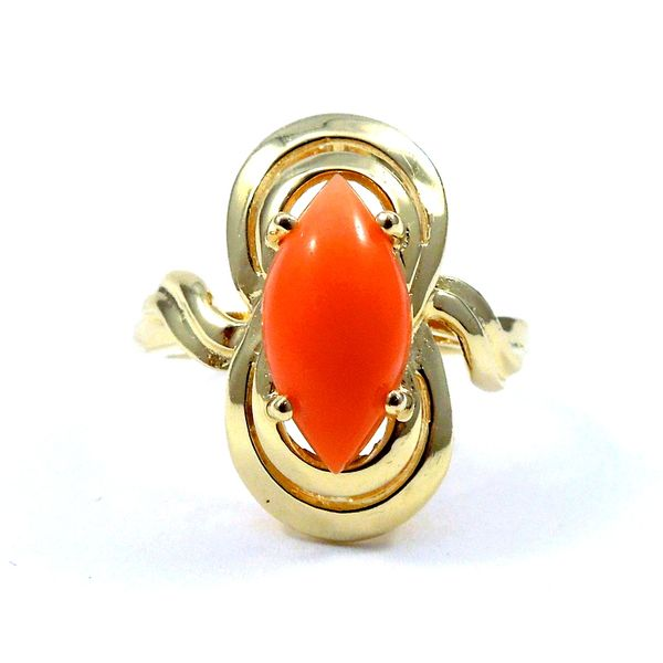 Coral Ring Joint Venture Jewelry Cary, NC