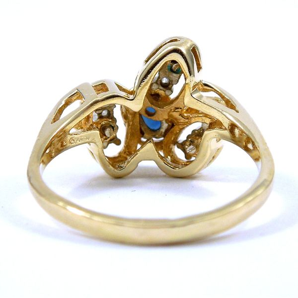 Sapphire and Diamond Fashion Ring Image 3 Joint Venture Jewelry Cary, NC