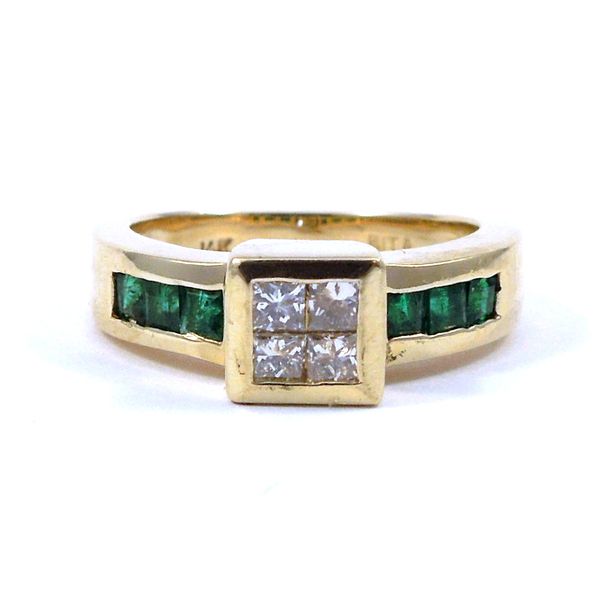 Emerald and Diamond Ring Joint Venture Jewelry Cary, NC