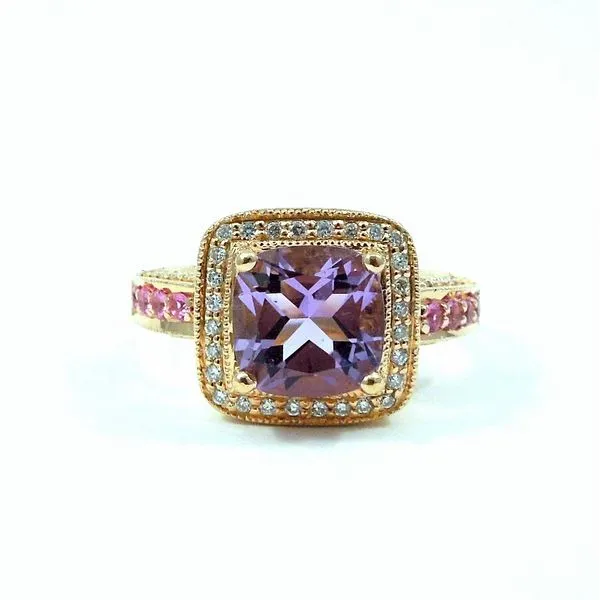 LeVian Amethyst Halo Ring Joint Venture Jewelry Cary, NC