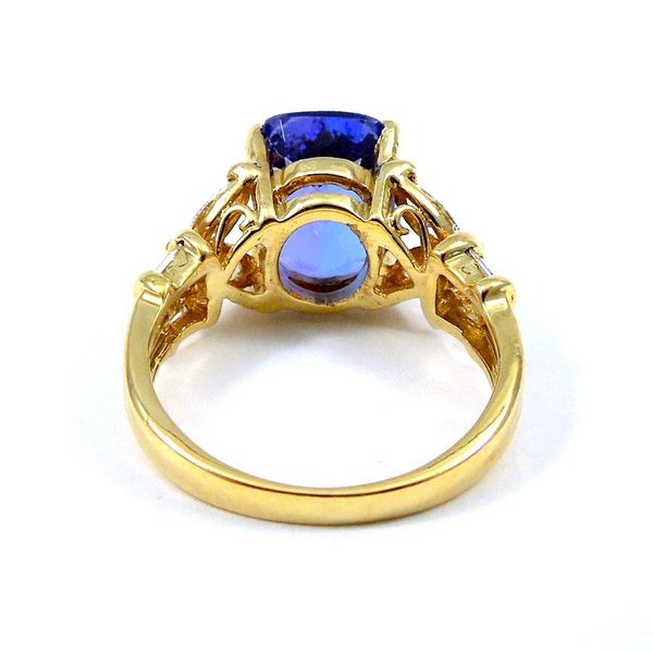 Tanzanite & Diamond Ring Image 3 Joint Venture Jewelry Cary, NC