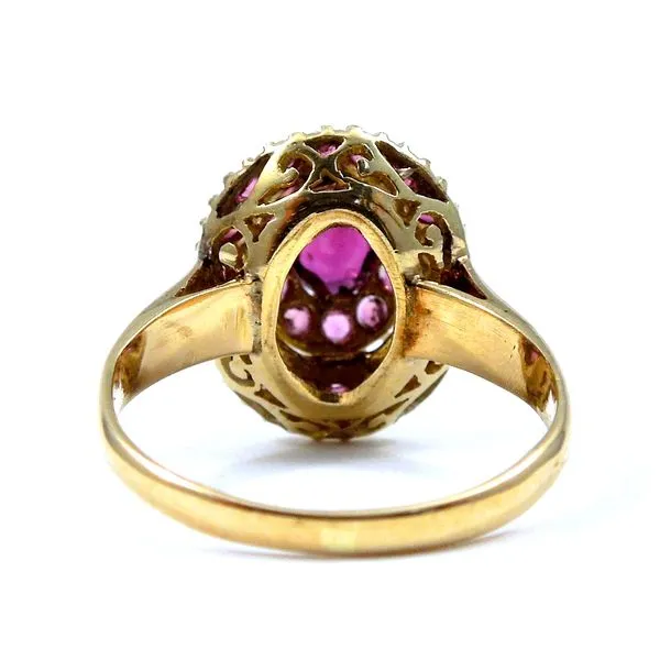 Amethyst Cluster Ring Image 3 Joint Venture Jewelry Cary, NC