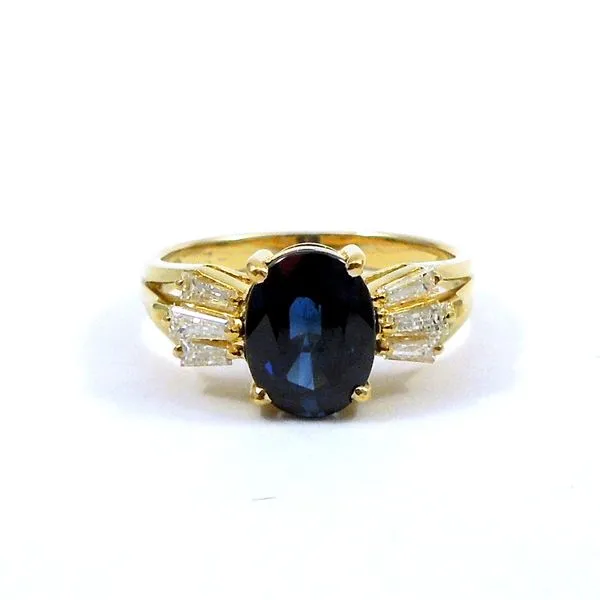 Sapphire and Diamond Ring Joint Venture Jewelry Cary, NC