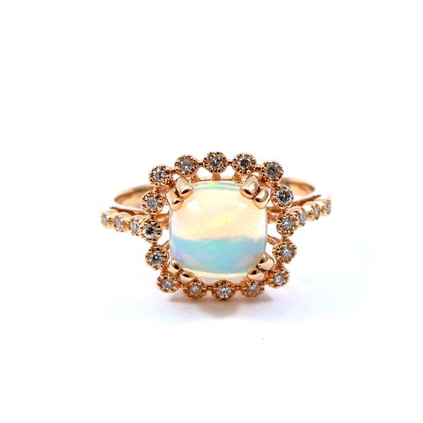 Opal and Diamond Ring Joint Venture Jewelry Cary, NC