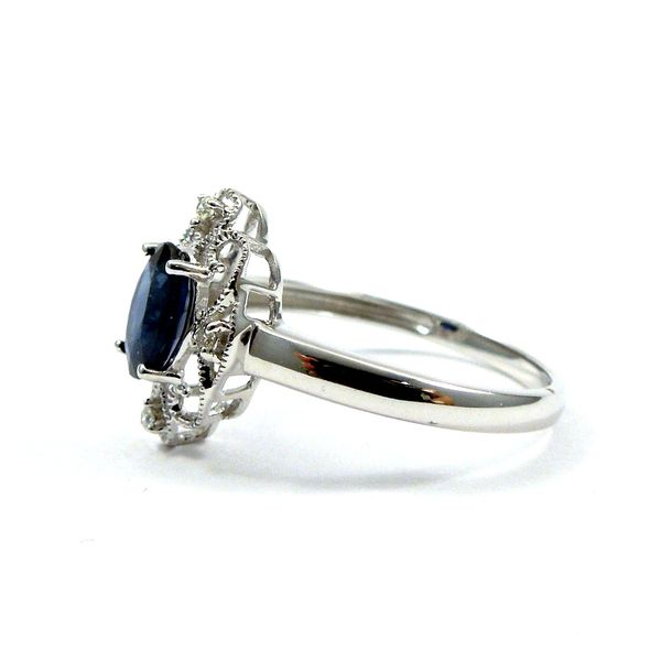 Sapphire and Diamond Ring Image 2 Joint Venture Jewelry Cary, NC