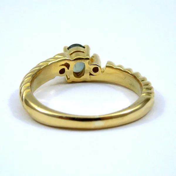Alexandrite and Diamond Ring Image 3 Joint Venture Jewelry Cary, NC