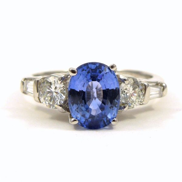 Sapphire and Diamond Ring Joint Venture Jewelry Cary, NC