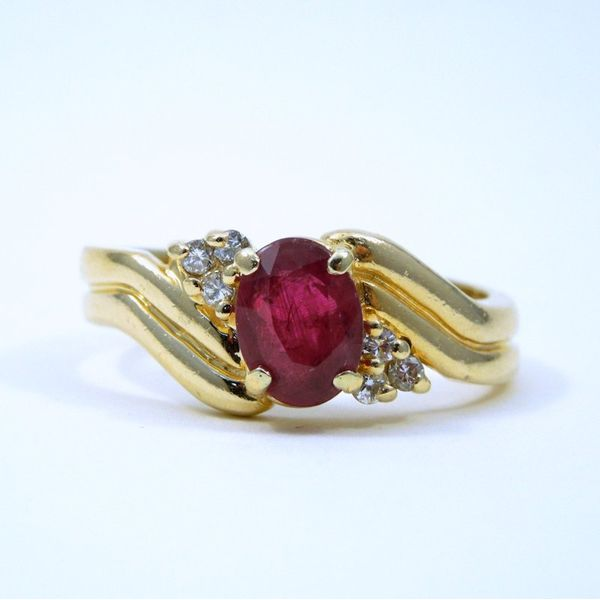 Ruby and Diamond Ring Joint Venture Jewelry Cary, NC