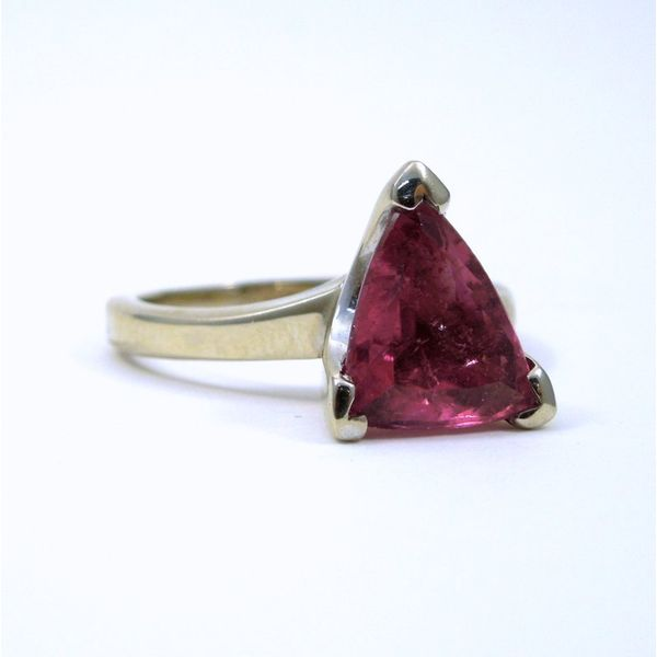 Pink Tourmaline Ring Image 2 Joint Venture Jewelry Cary, NC