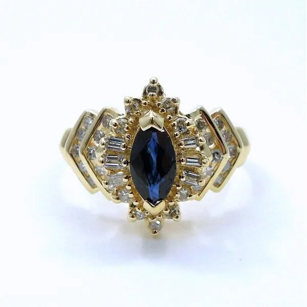 Sapphire and Diamond Ring Joint Venture Jewelry Cary, NC