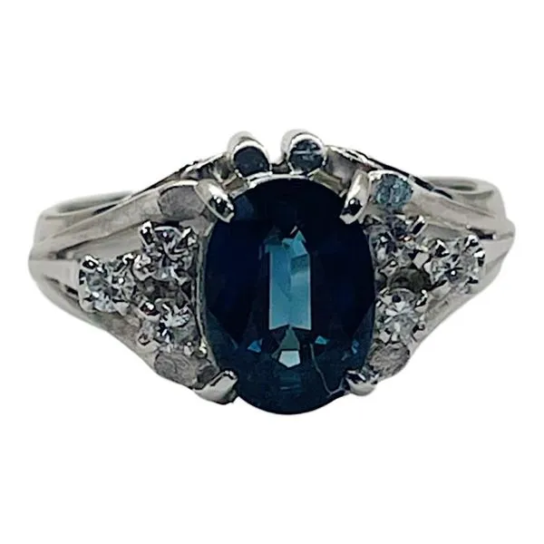 Sapphire and Diamond Ring Joint Venture Jewelry Cary, NC