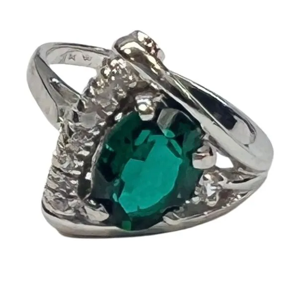 Synthetic Emerald Ring Joint Venture Jewelry Cary, NC