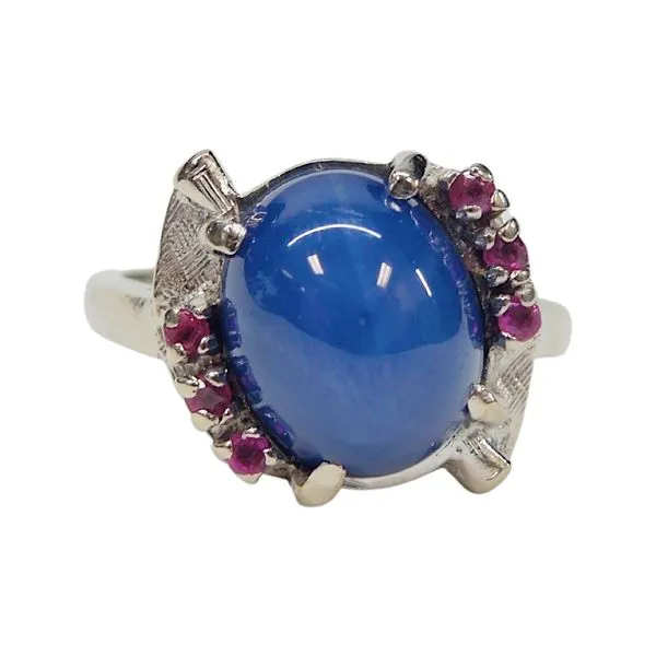 Synthetic Star Sapphire Ring Joint Venture Jewelry Cary, NC