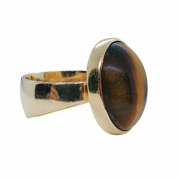 Tiger Eye Ring Image 2 Joint Venture Jewelry Cary, NC