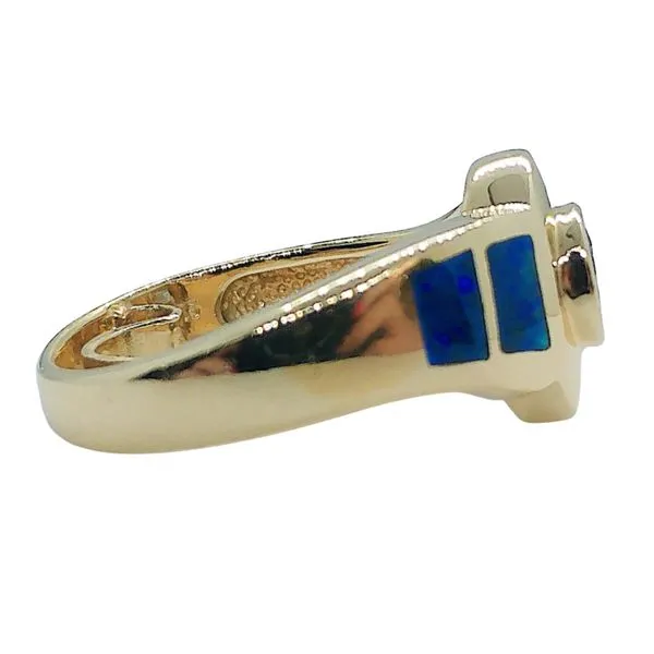 Tanzainte, Opal and Diamond Ring Image 2 Joint Venture Jewelry Cary, NC