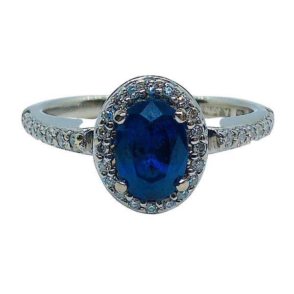 Sapphire and Diamond Designer Ring Joint Venture Jewelry Cary, NC