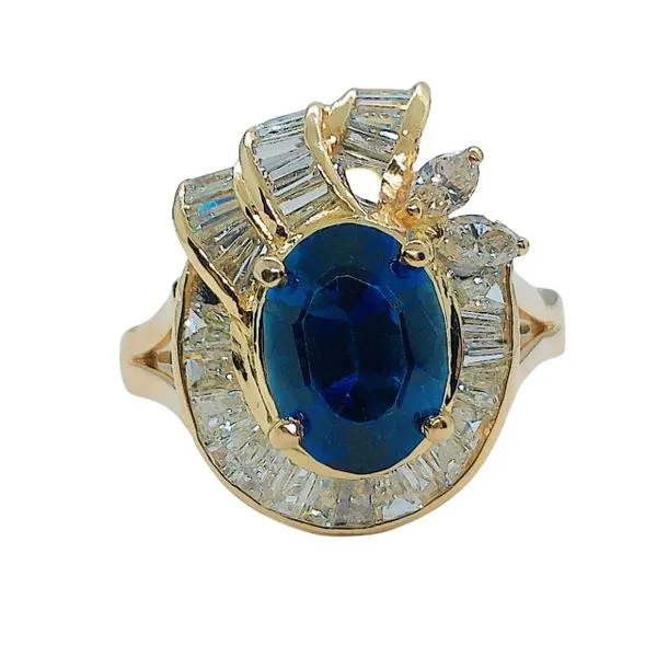 Tanzanite and Diamond Ring Joint Venture Jewelry Cary, NC