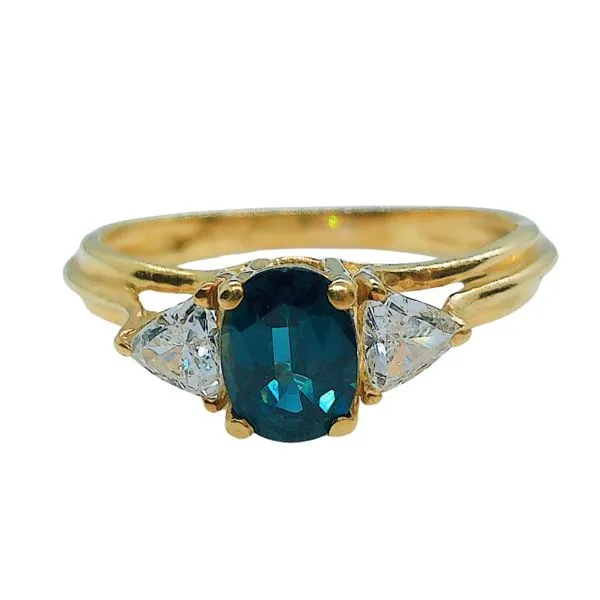 Sapphire and Diamond Ring Joint Venture Jewelry Cary, NC