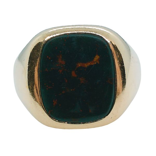 Gents Bloodstone Estate Ring Joint Venture Jewelry Cary, NC