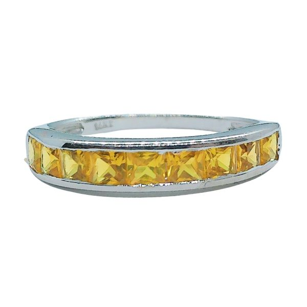 Citrine Band Style Ring Joint Venture Jewelry Cary, NC