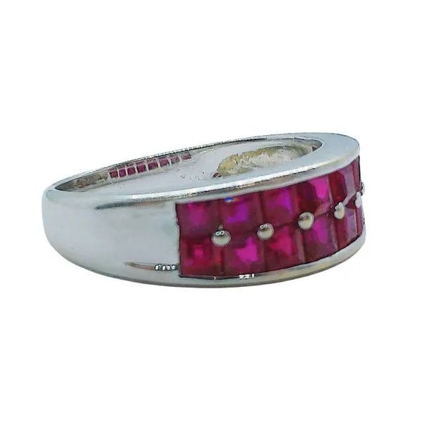 Ruby Band Ring Image 2 Joint Venture Jewelry Cary, NC