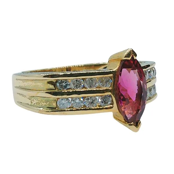 Ruby and Diamond Ring Image 2 Joint Venture Jewelry Cary, NC