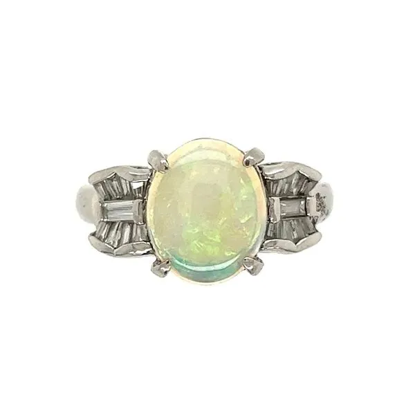 Opal and Diamond Ring Joint Venture Jewelry Cary, NC