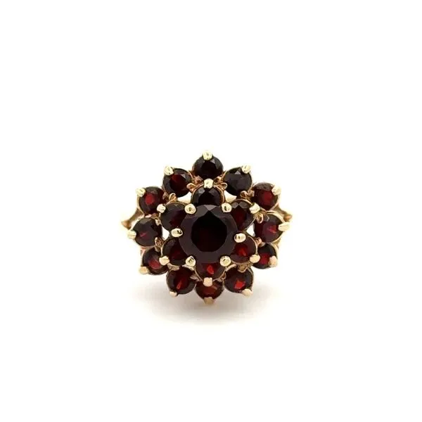 Bohemian Garnet Cluster Ring similar item image