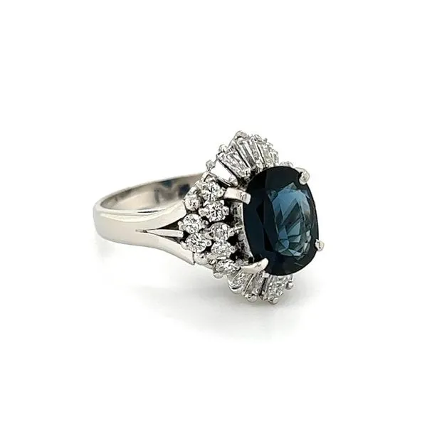 Sapphire and Diamond Ring Image 2 Joint Venture Jewelry Cary, NC