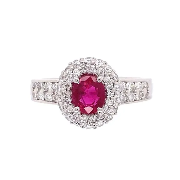 Ruby and Diamond Ring Joint Venture Jewelry Cary, NC