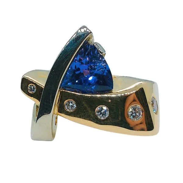 Tanzanite and Diamond Ring Joint Venture Jewelry Cary, NC