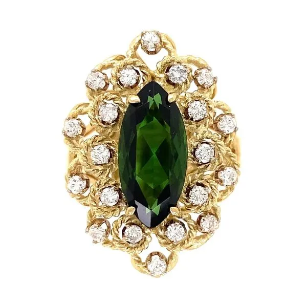 Marquise Green Tourmaline Ring Joint Venture Jewelry Cary, NC