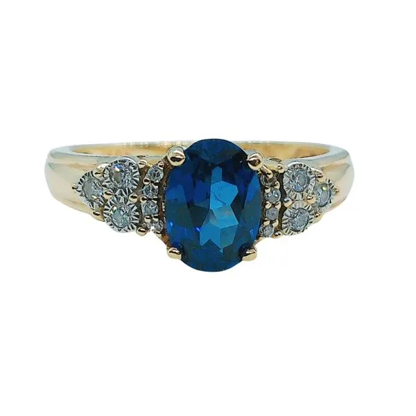 Sapphire and Diamond Ring Joint Venture Jewelry Cary, NC