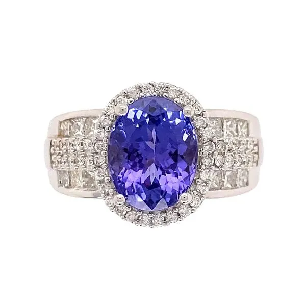 Tanzanite and Diamond Ring Joint Venture Jewelry Cary, NC