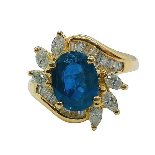 Sapphire and Diamond Ring Joint Venture Jewelry Cary, NC