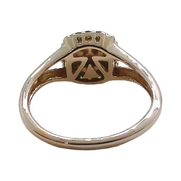 14K Rose Gold Le Vian Opal & Diamond Estate Halo Ring Image 3 Joint Venture Jewelry Cary, NC