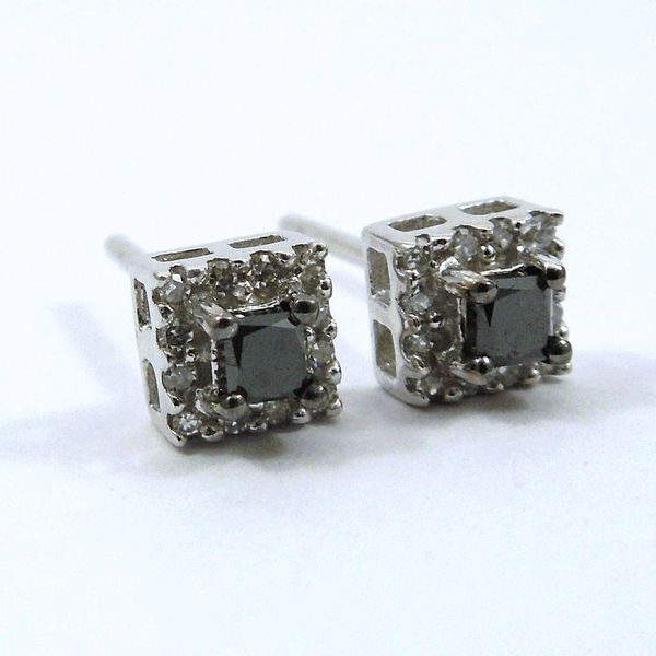 Sapphire & Diamond Earrings Joint Venture Jewelry Cary, NC