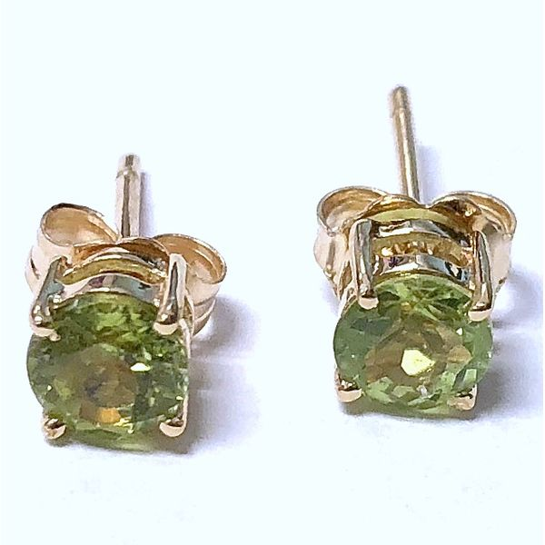 Peridot Studs Joint Venture Jewelry Cary, NC