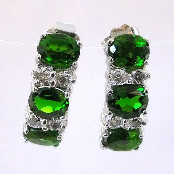 Chrome Diopside Earrings Joint Venture Jewelry Cary, NC